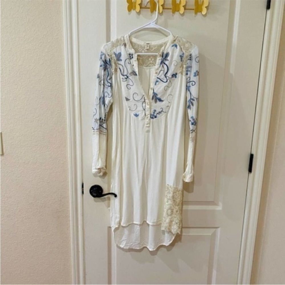 Anthropologie‎ by Tiny embroidered dress size xs